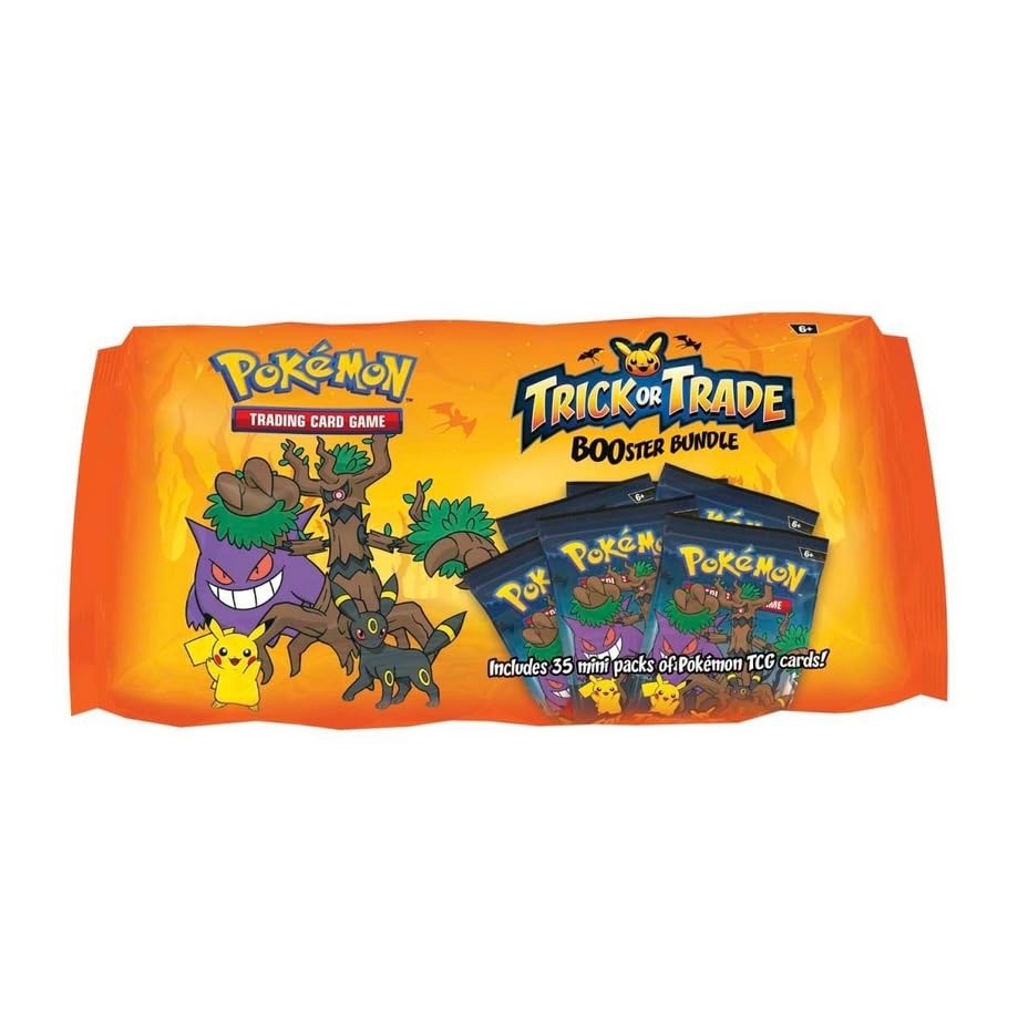 Pokemon TCG Halloween Trick Or Trade 2024 Booster Bundle 35 Packs New Sealed
