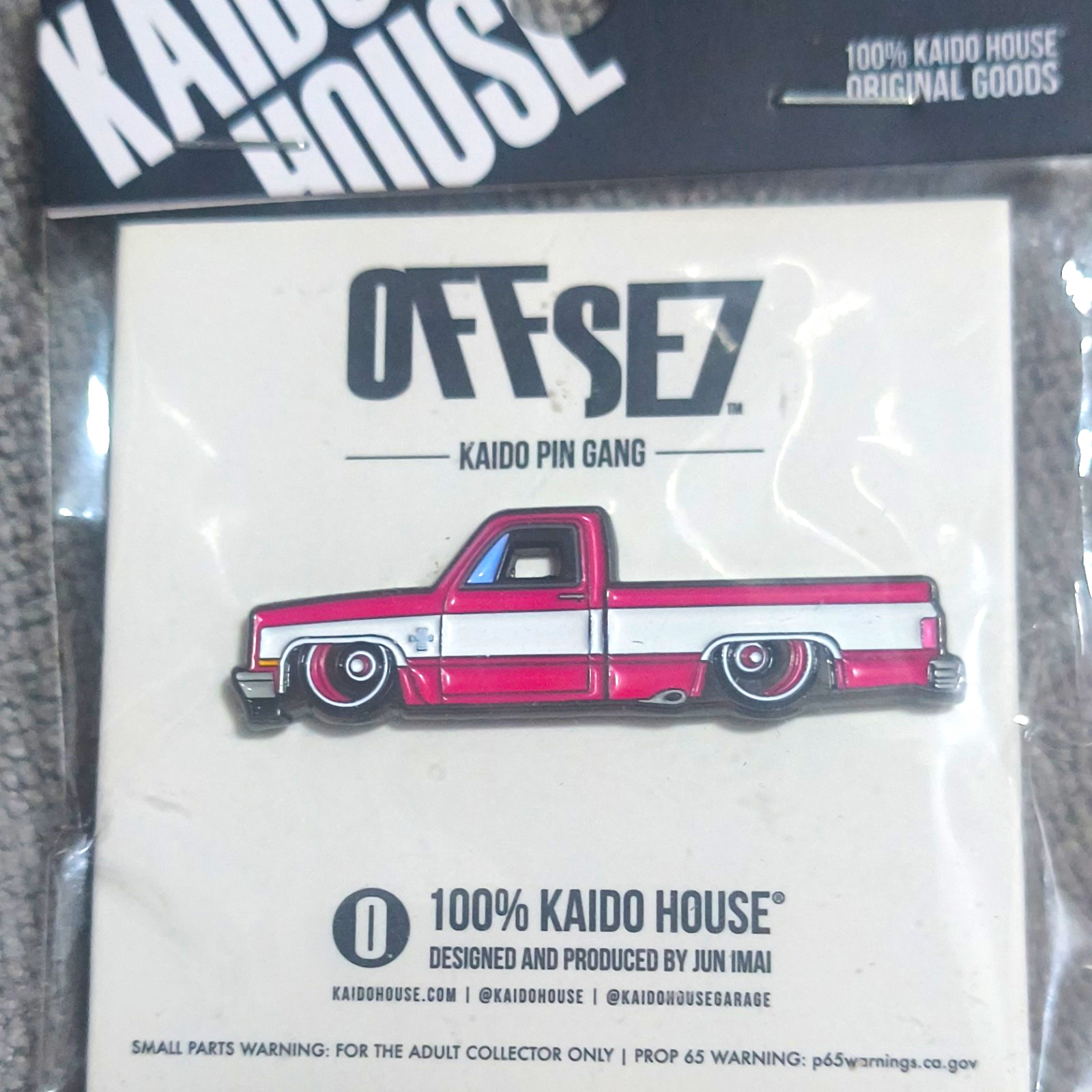 Kaido House x Offset Kaido Pin Gang Enamel Pinback Pin - Truck Design