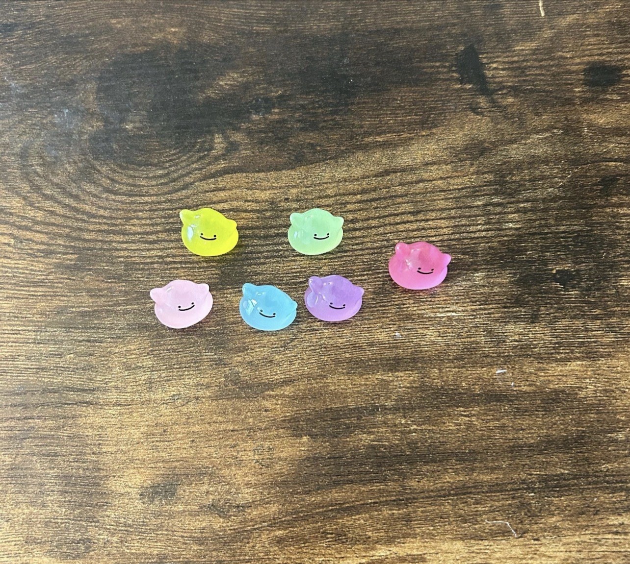Rainbow Ditto Pokemon Set Collection (6 pieces)