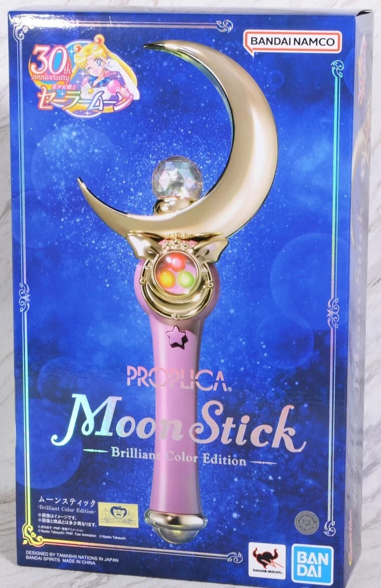 Proplica Sailor Moon Moon Stick Brilliant Color Edition BANDAI SPIRITS NEW