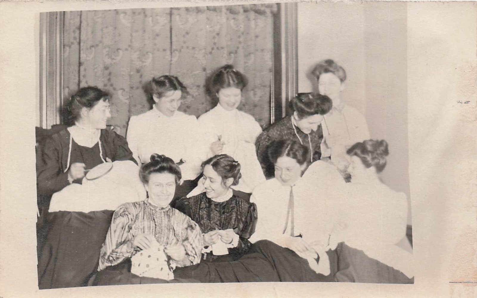 Cordelia Stone Urbana Photo University of Illinois Sorority Women Postcard J76