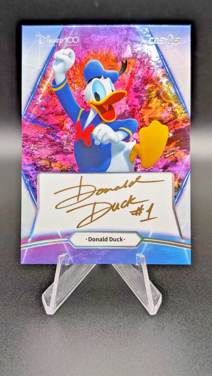 AUTO #/88 2023 Kakawow Cosmos Disney 100 DONALD DUCK Auto SP CDQ-IA-03