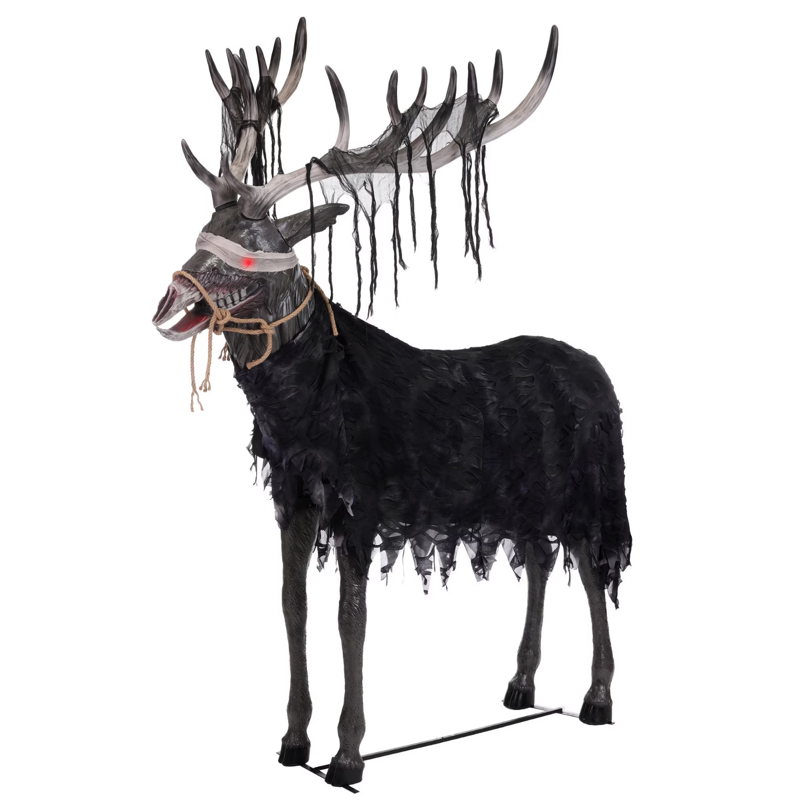7 FT ANIMATED UNDEAD STAG ANIMATRONIC HALLOWEEN PROP