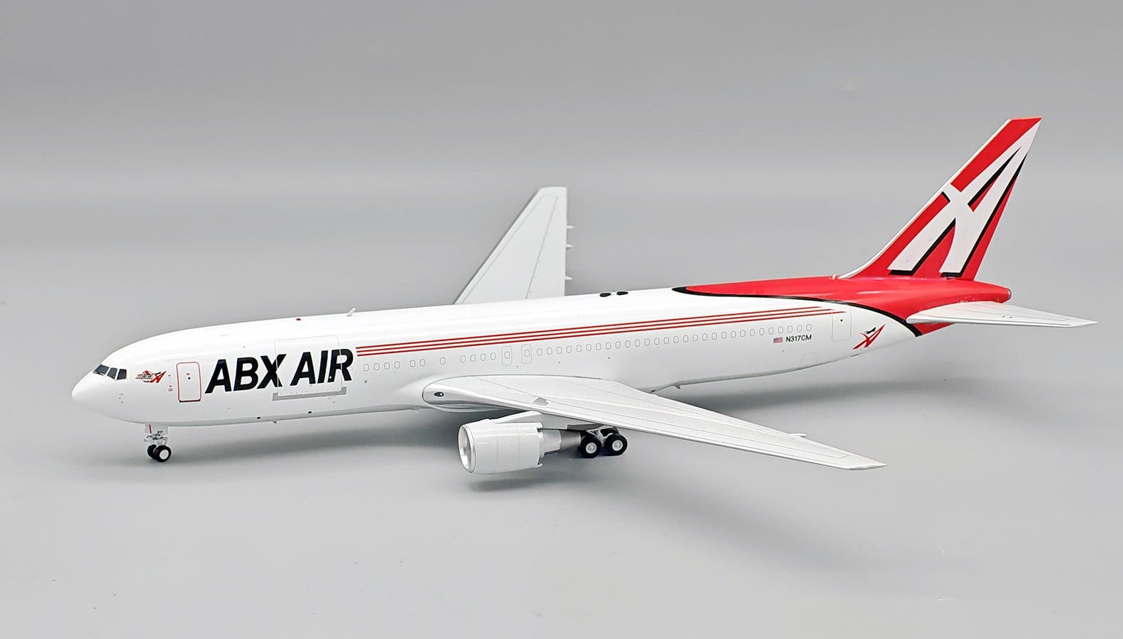 Infight ABX Air Boeing 767-300F N317CM Diecast 1/200 Signed Jet Model Airplane