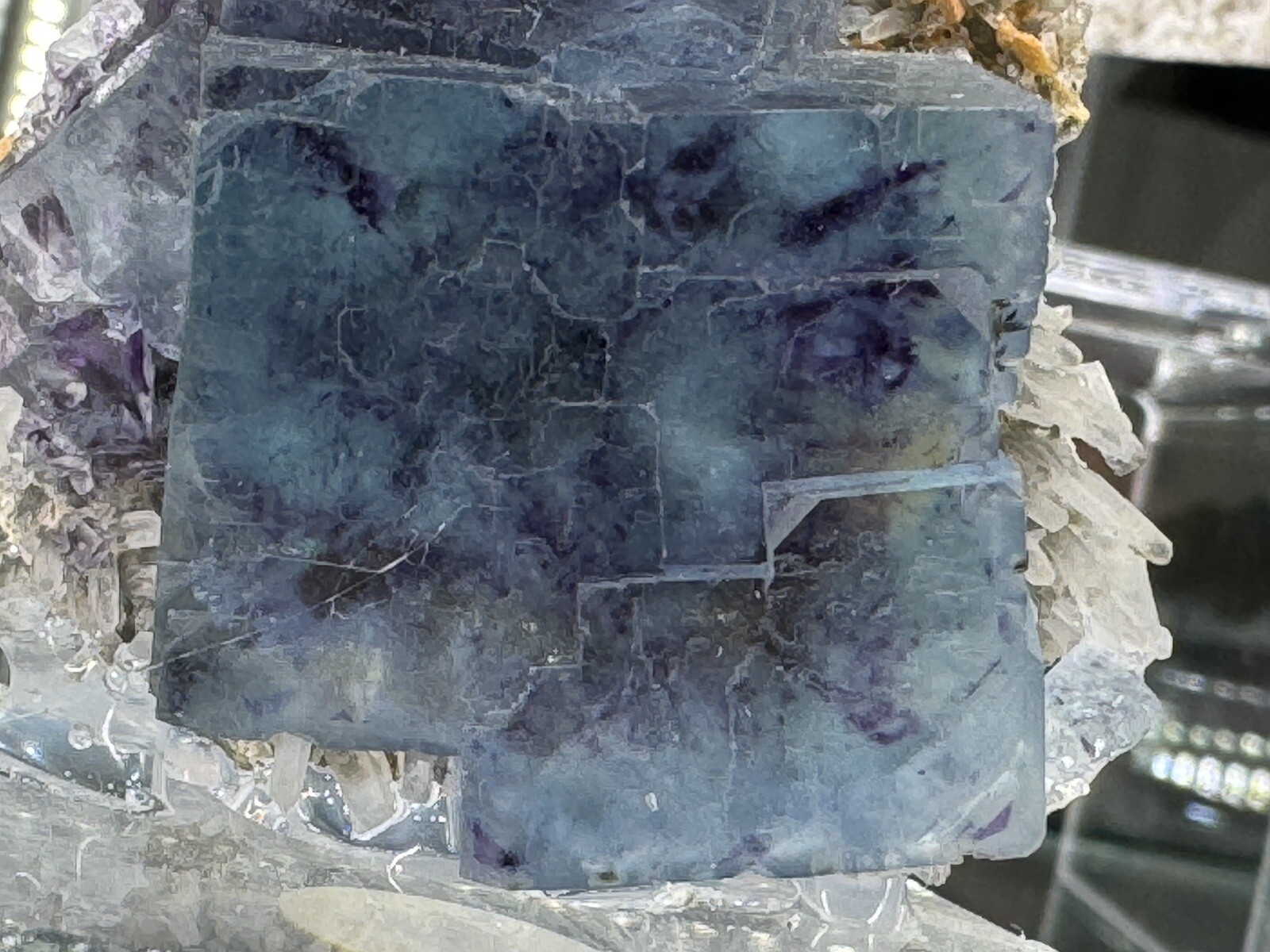 FLUORITE w/ QUARTZ (Exceptional) *Yaogangxian, China*