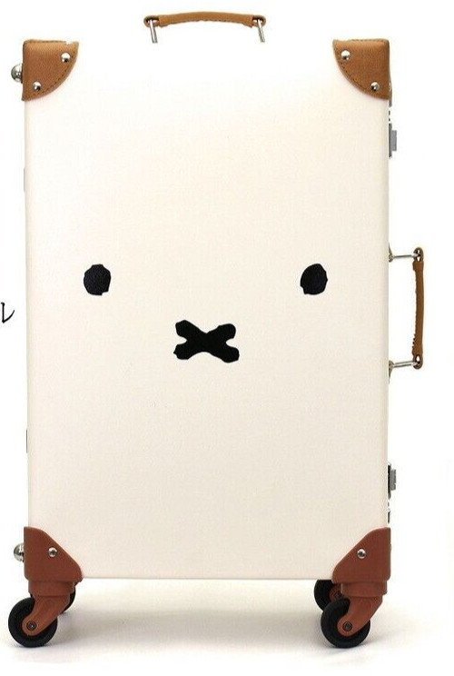 Hapitas Miffy Face Suitcase Travel Bag Carry on Bag 23L HAP3110-44 Zipper NEW JP