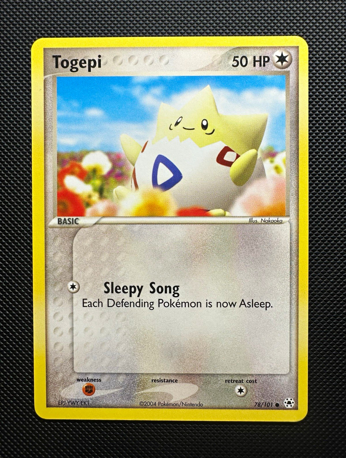 NM Pokemon Togepi 78/101 EX Hidden Legends 2004 Non Holo Card