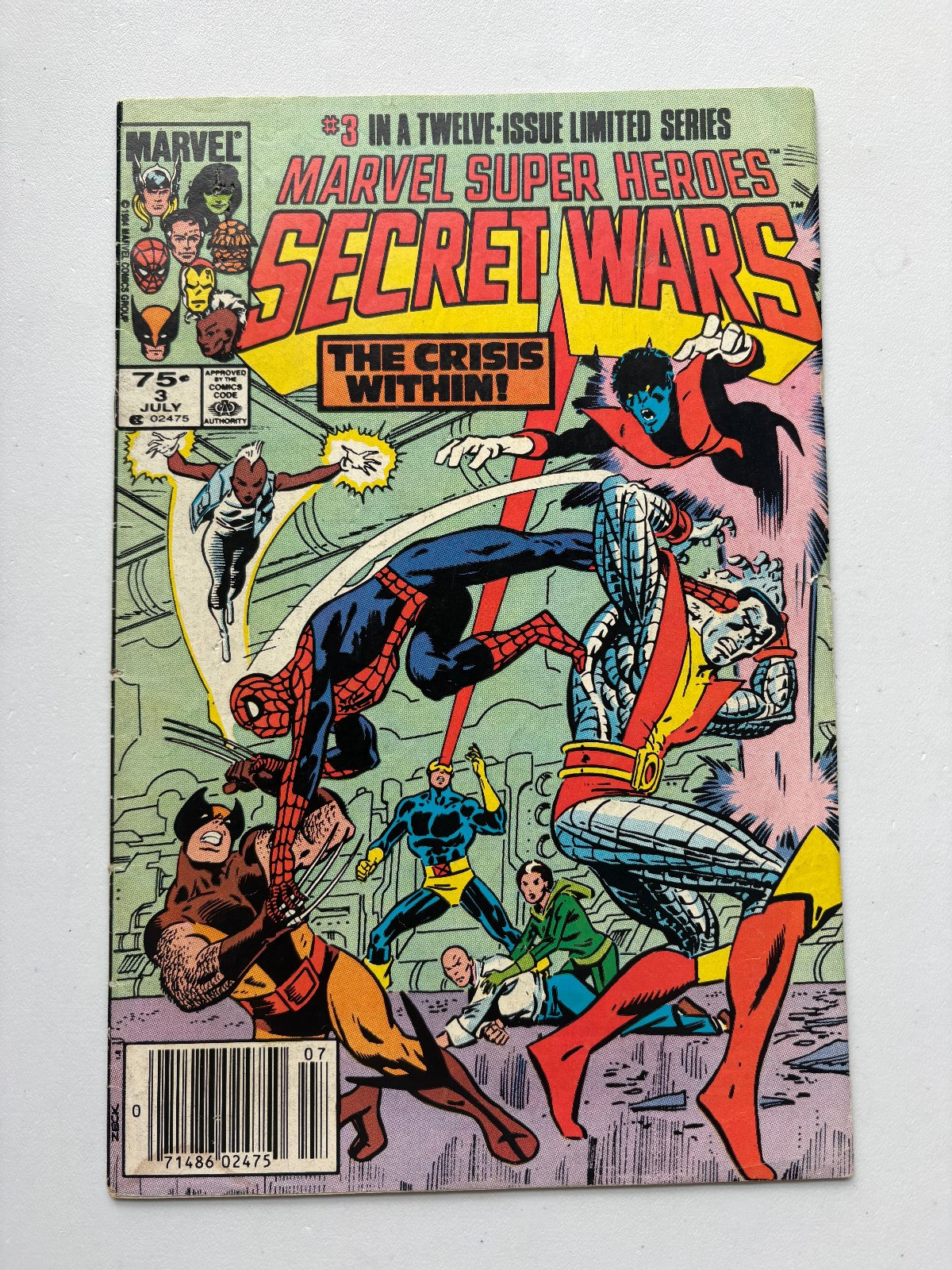 Marvel Super Heroes Secret Wars # 3 5 6 10 11 / Marvel Comics Newsstand 1984-85