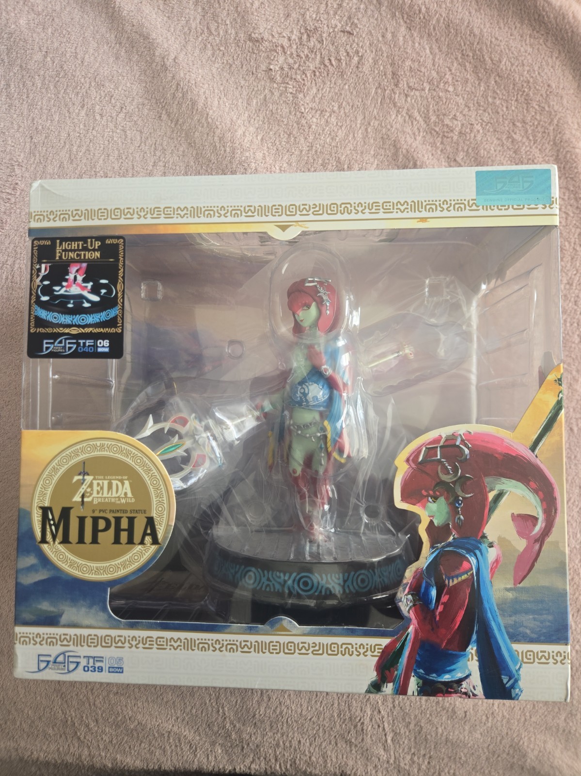 The Legend Of Zelda Breath OF the Wild MIPHA Statue 9 \