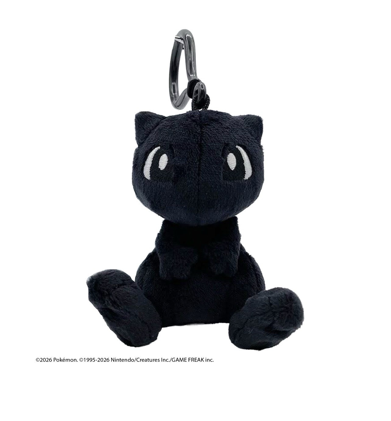 Fragment x Pokémon Black Plush Keychain Mascot Pikachu & Mew PRESALE see des.