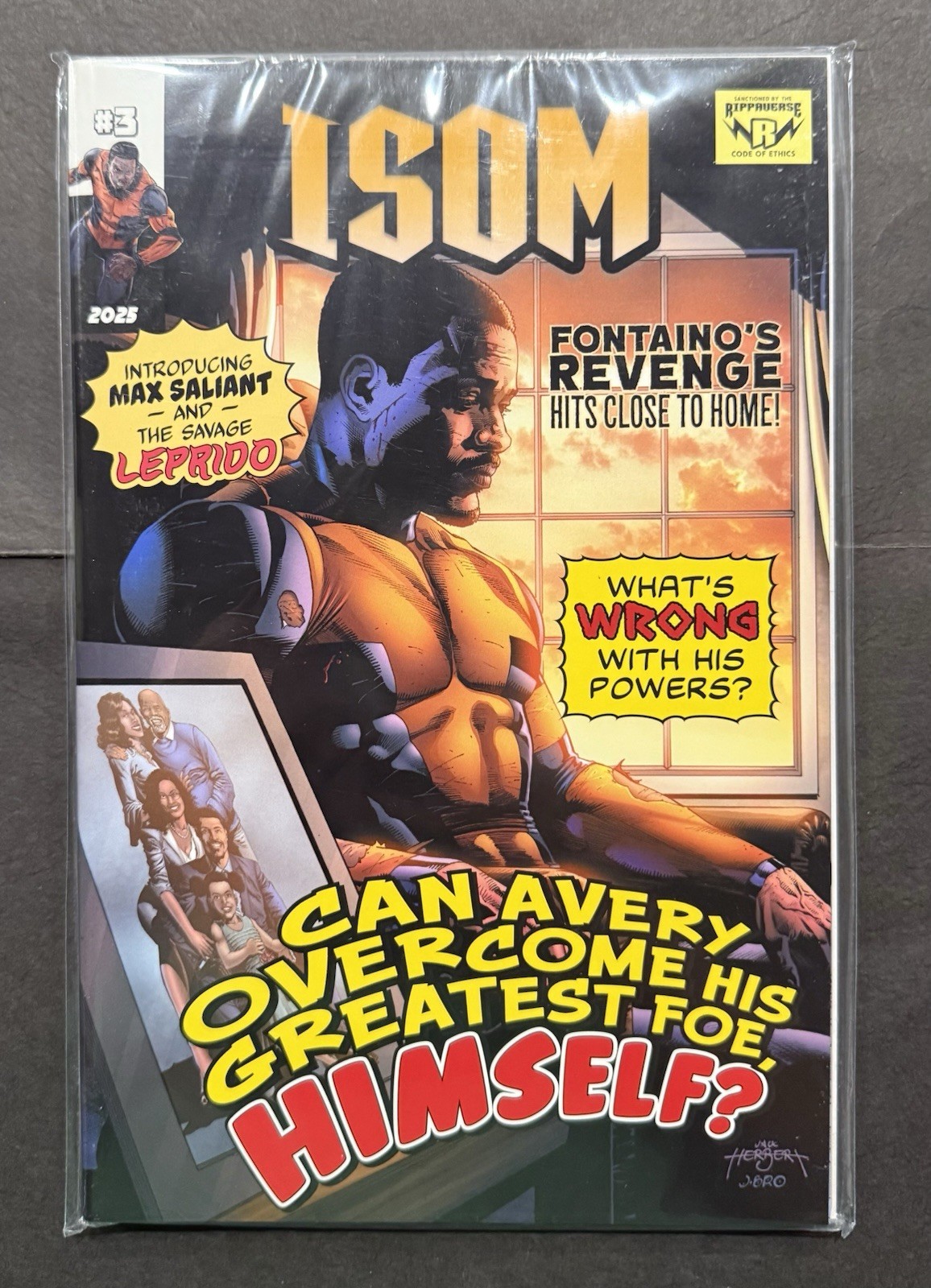 Isom #3 Cover B Rippaverse Comics Never Read NM-MT
