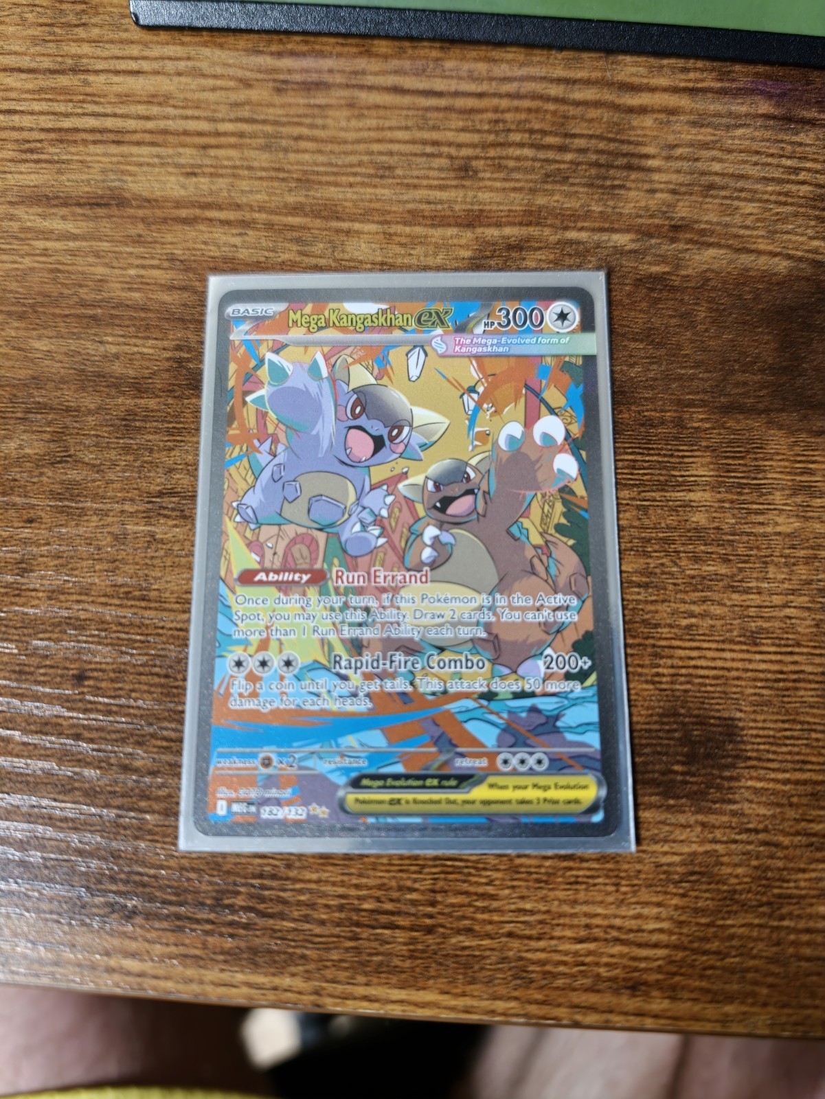 Mega Kangaskhan ex 182/132 Me01: Mega Evolution Holo