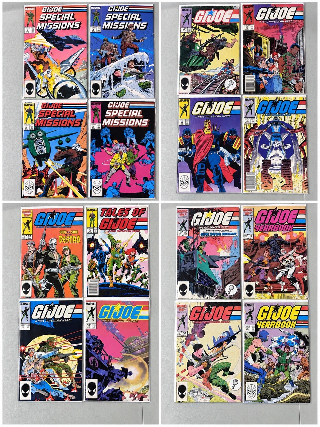 Marvel G.I. Joe Comic Book Lot - A Real American Hero, Special Missions, Hama