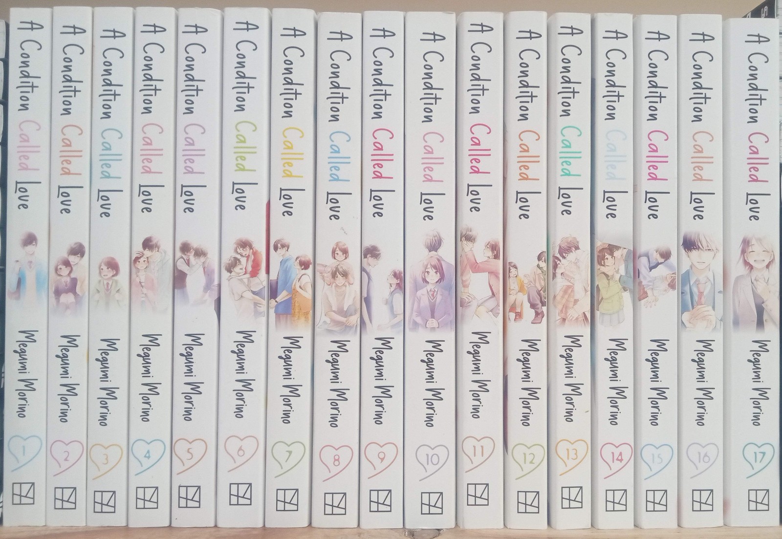 A Condition Called Love Vol. 1-17 Complete Manga Set English
