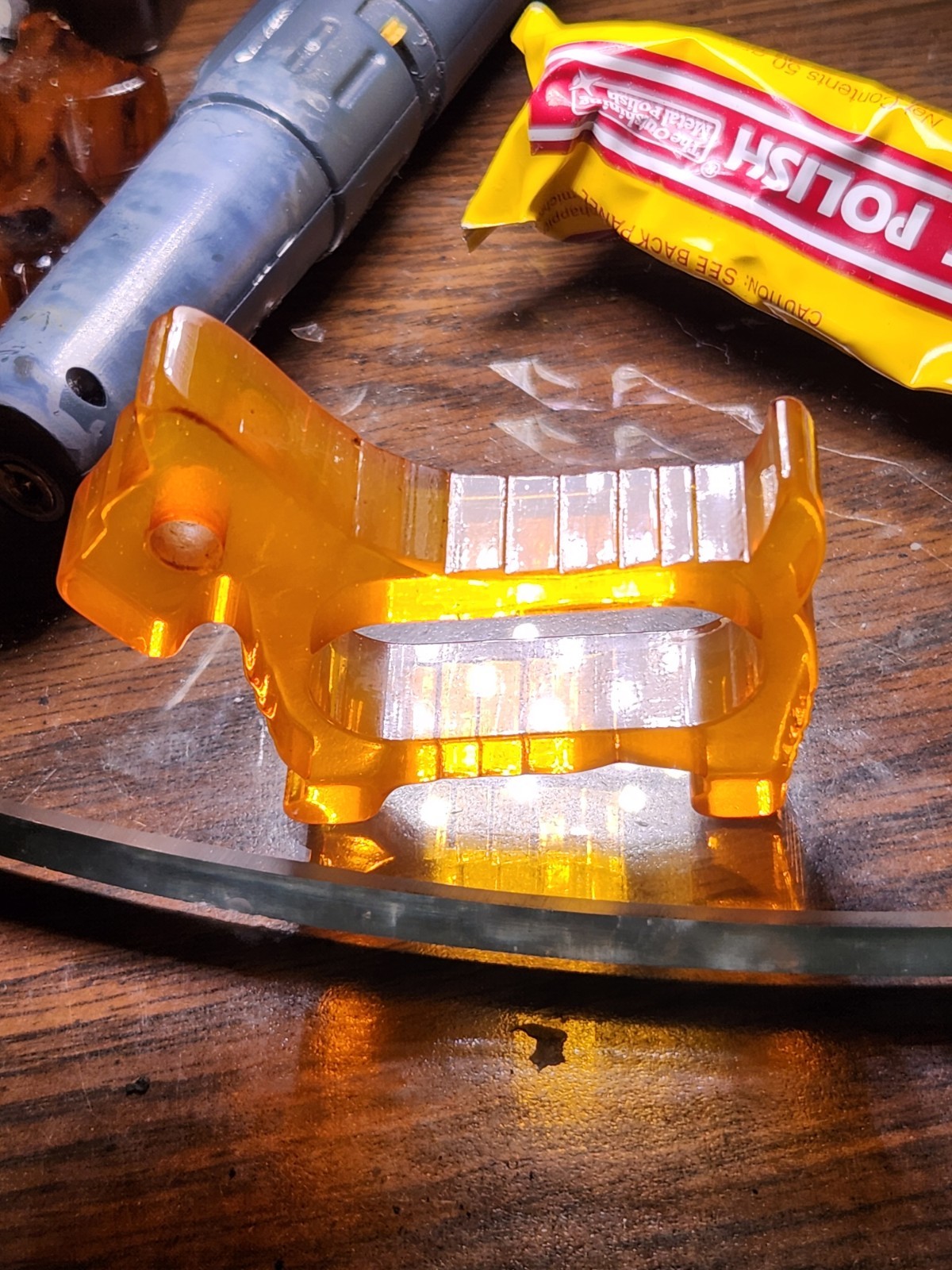 Vintage Prystal Napkin Holder Thick