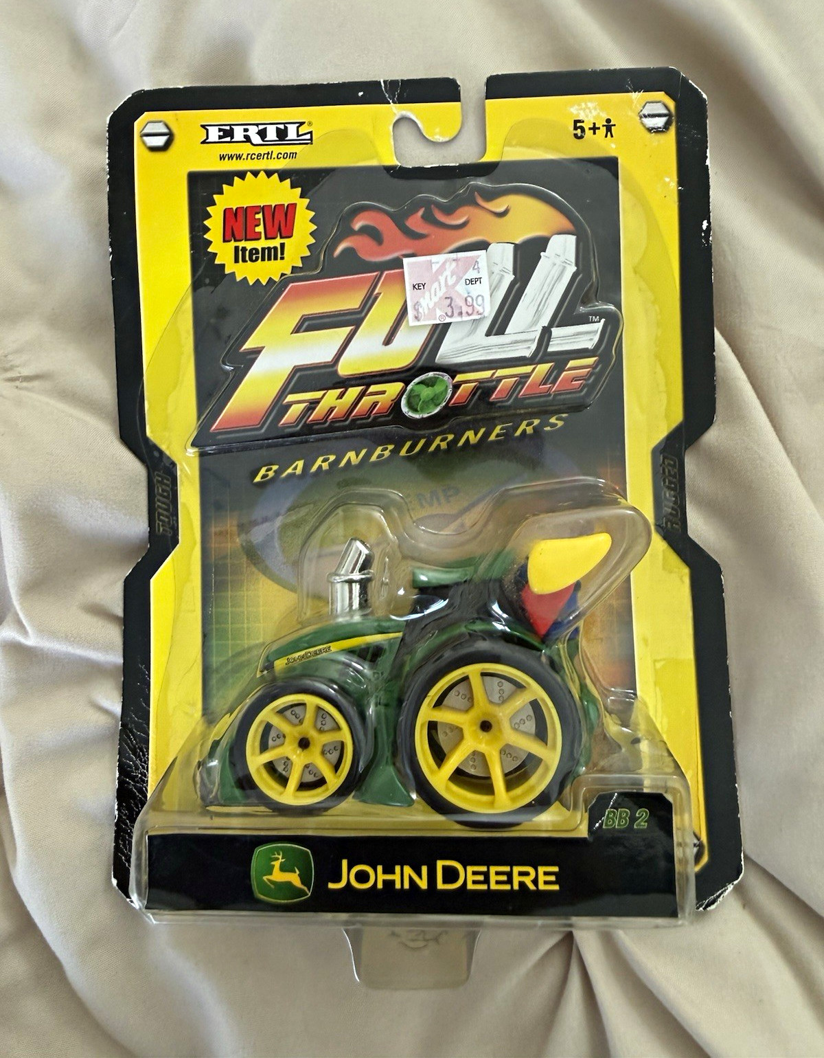 John Deere Full Throttle Barnburners BB2 Diecast Toy Vehicle ERTL 2004