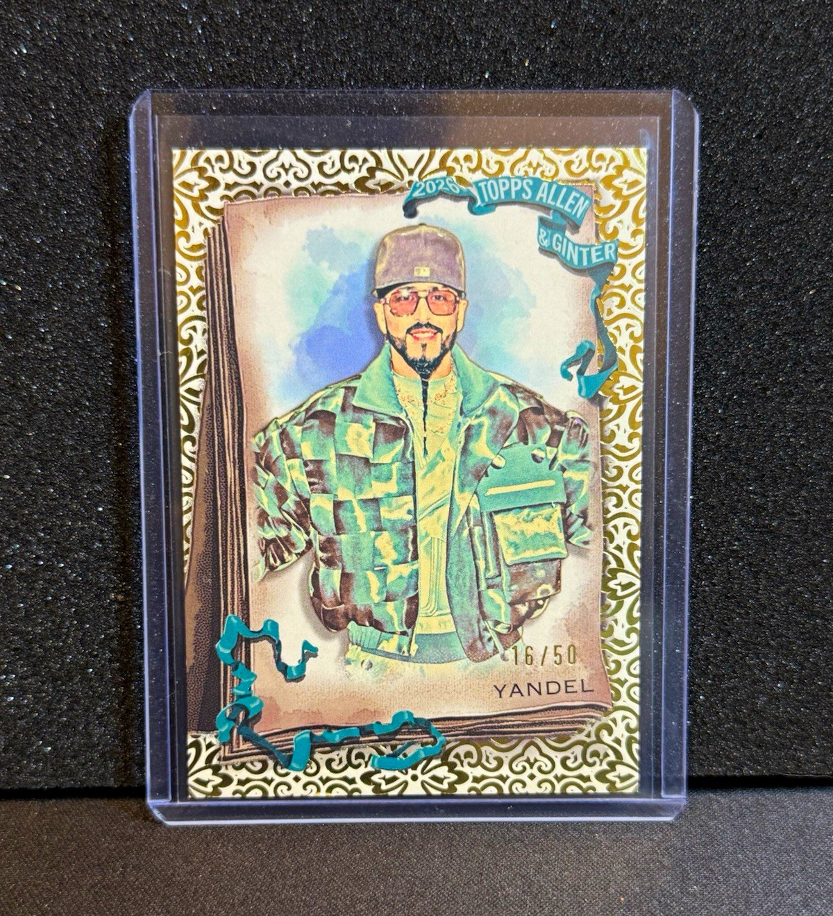 Topps 2026 Allen & Ginter The World\'s Champions Yandel #147 16/50