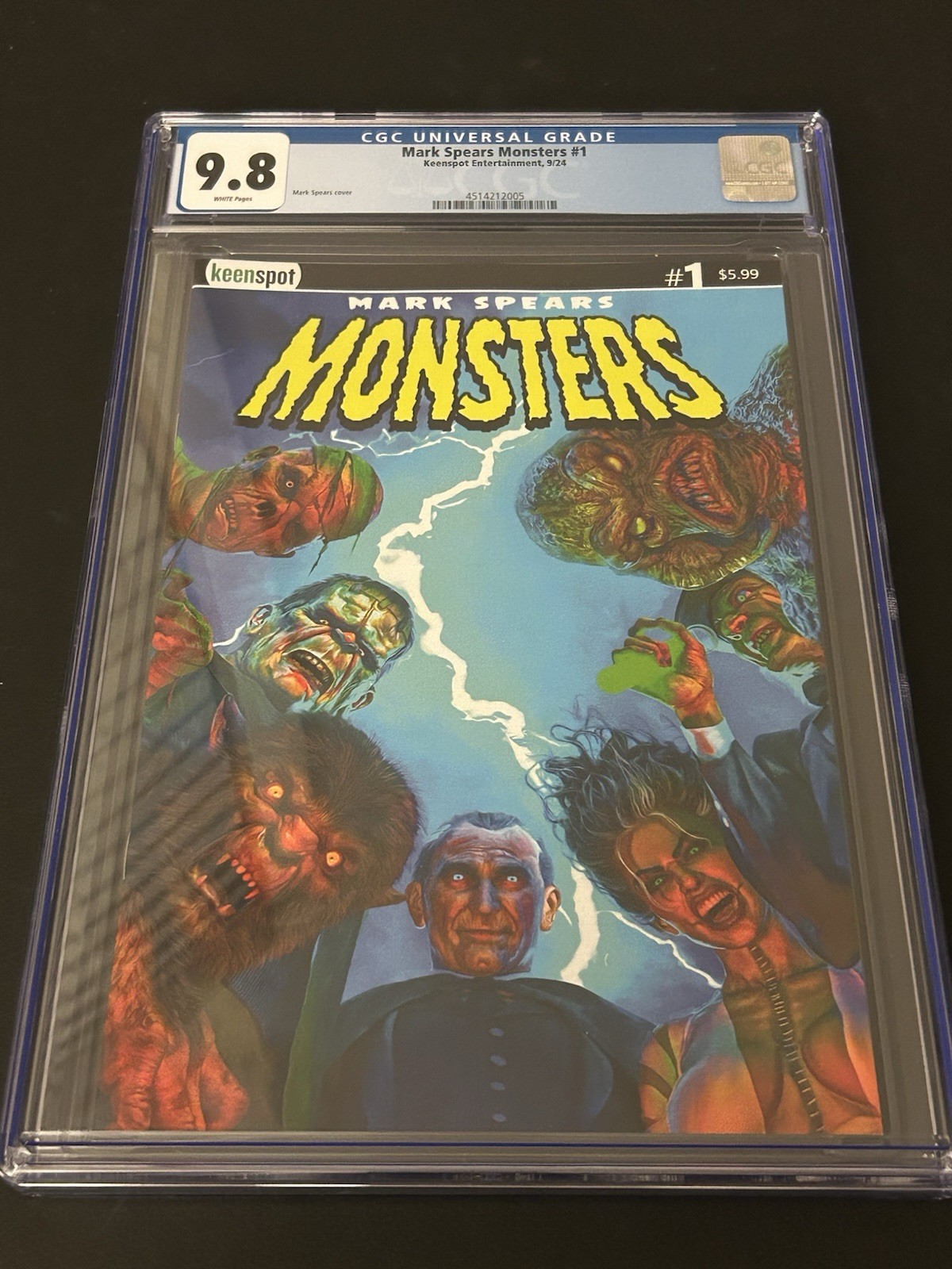 Mark Spears Monsters #1 Cover A 1st Print (2024) (Mark Spears Cover) (CGC 9.8)