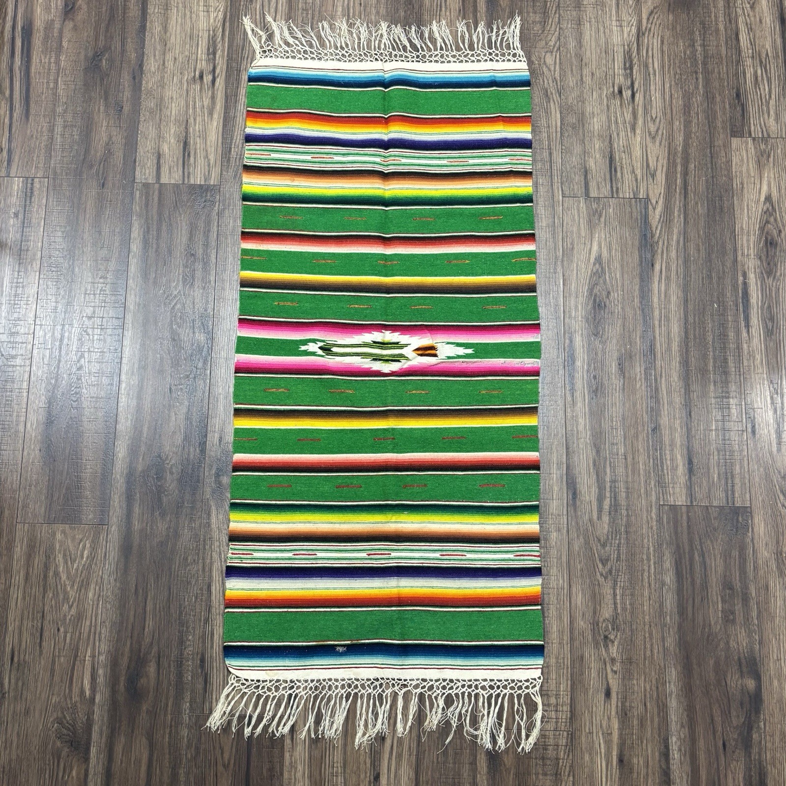 Antique Mexican Saltillo Southwest 22