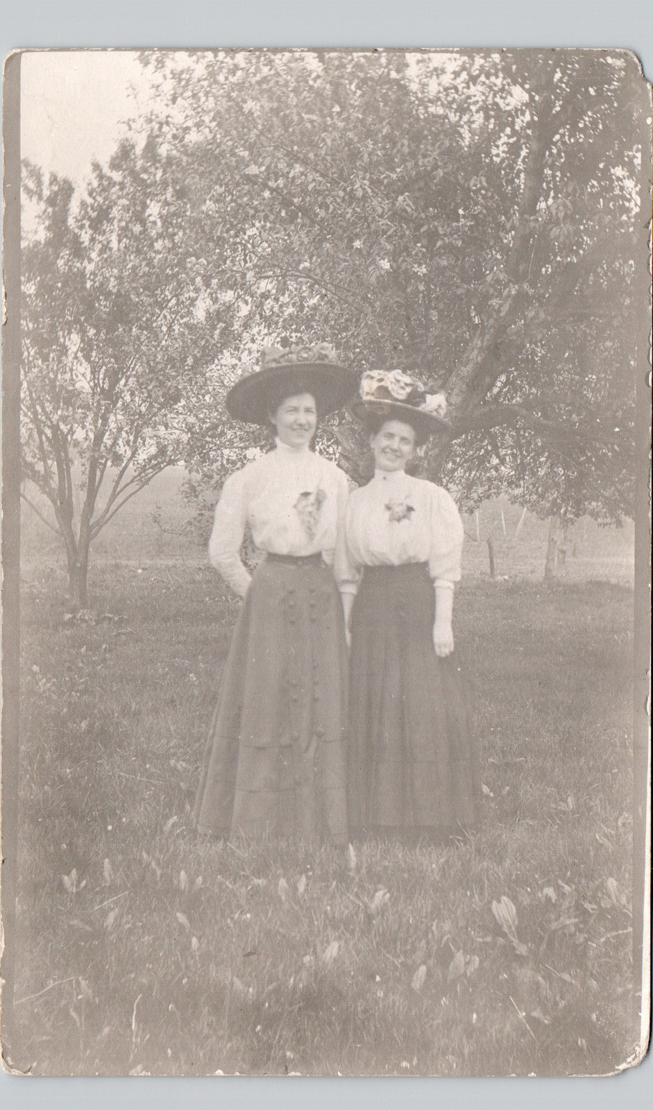 LADY FRIENDS des moines ia c1910 postcard iowa real photo rppc women LADY FRIENDS des moines ia c1910 postcard iowa real photo rppc women