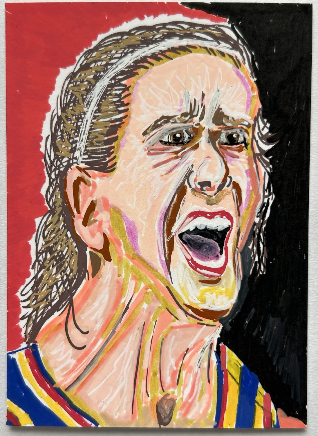 ACEO Sketch Trading Card 1/1 Caitlin Clark Indiana Fever #22 - Hand-Drawn Art