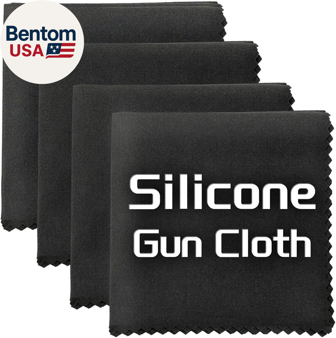 Silicone Gun Cleaning Cloth, 12