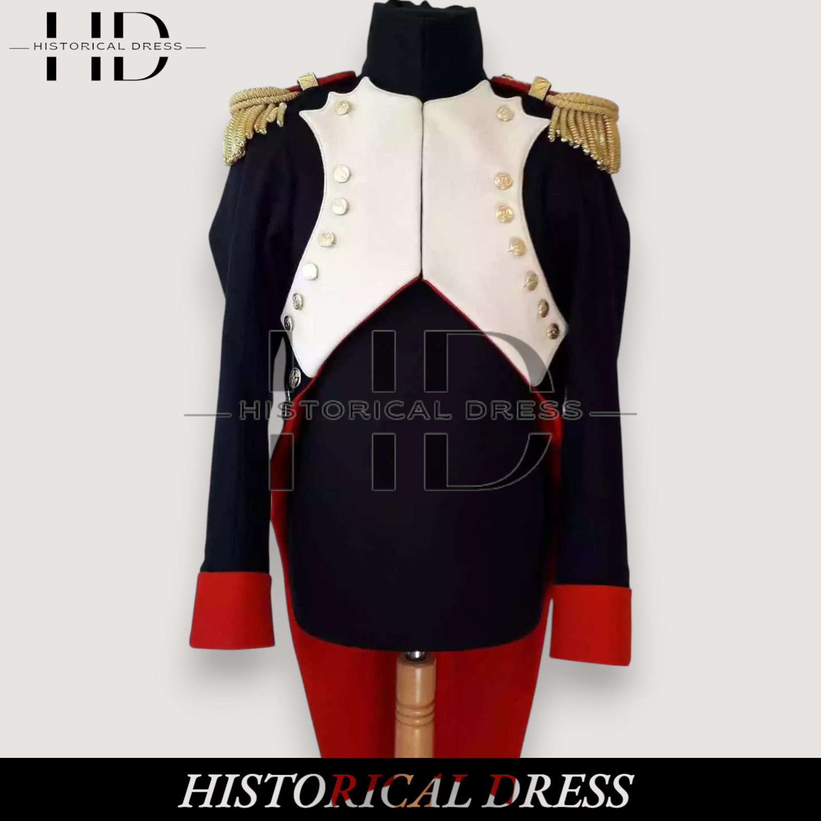 French Napoleonic Colonel Uniform Foot Grenadier Jacket Reenactment | Historical