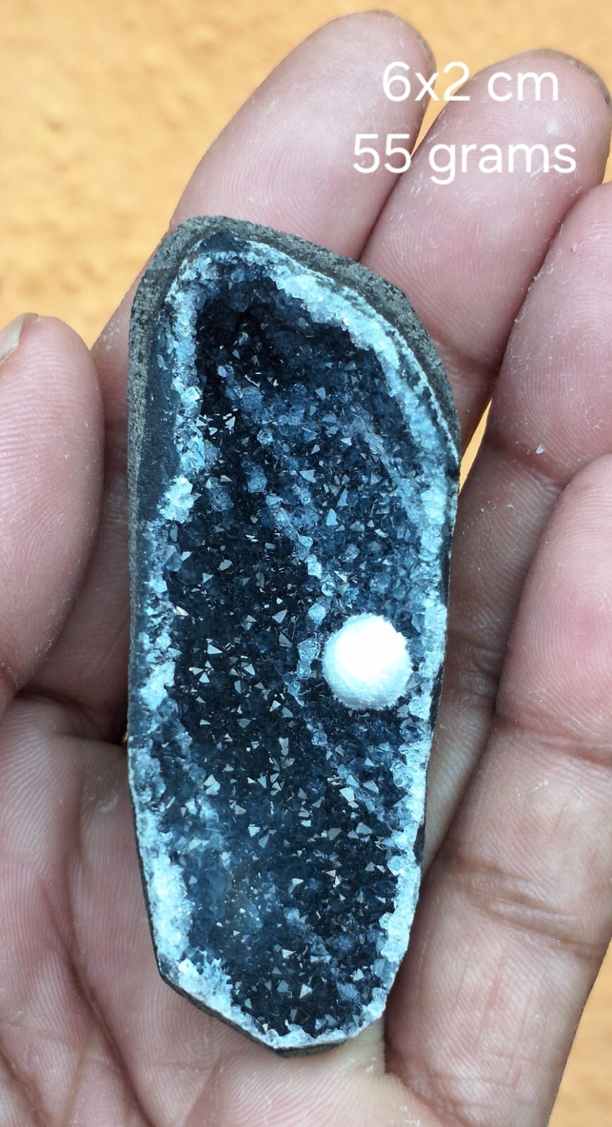 STUNNING OKENITE CLUSTER ON BASE # 055