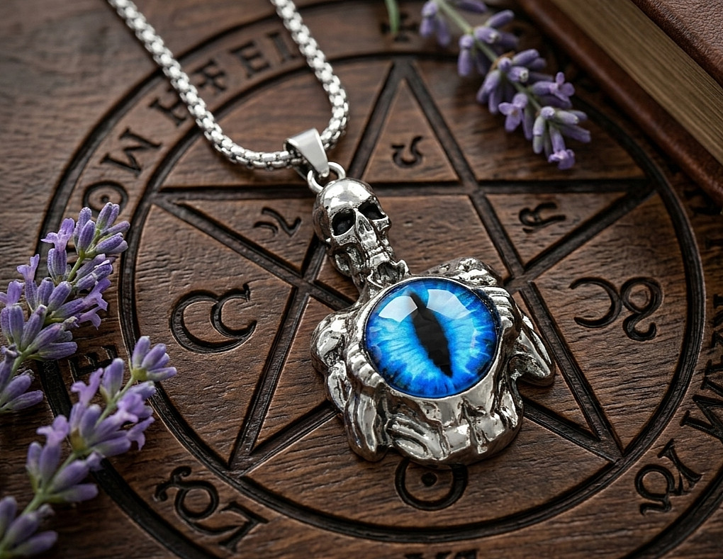 Pendant filled with super power of djinn genie to fulfill your every wish wealth
