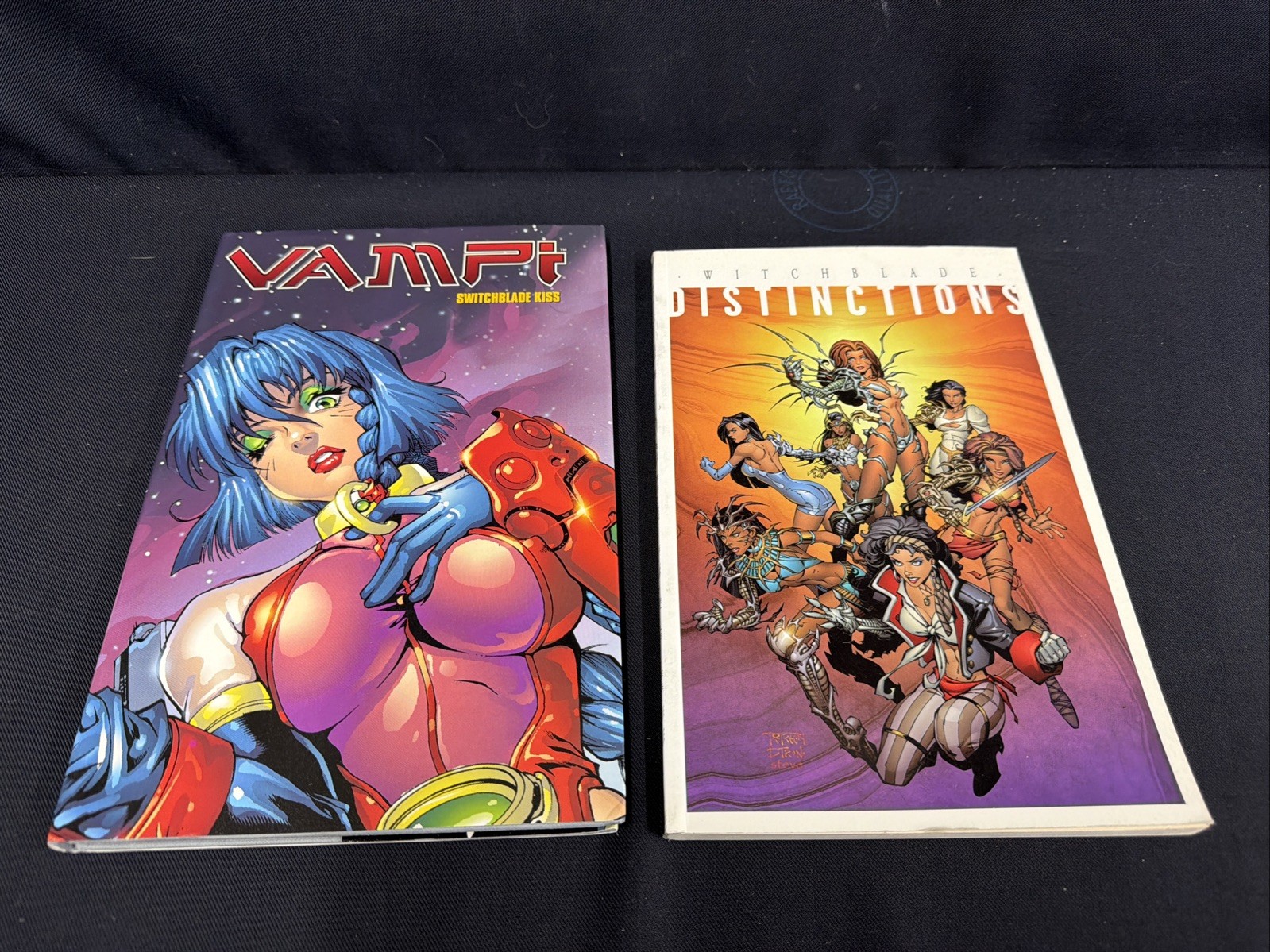 Vampi Switchblade Kiss HC Witchblade Distinctions TPB Comic Lot Top Cow