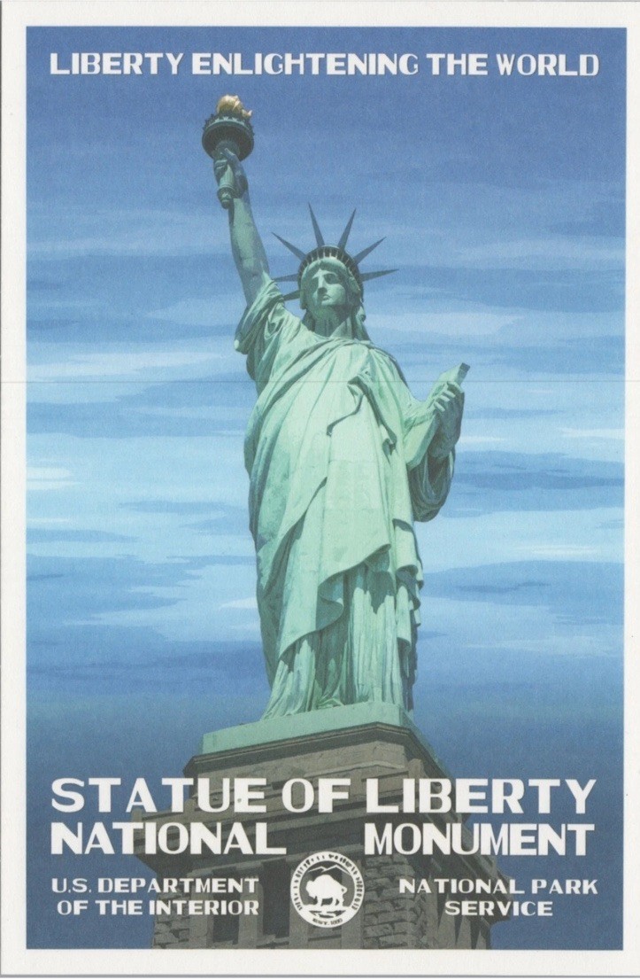 Statue Of Liberty National Monument Robert B Decker Postcard New