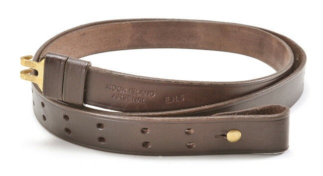 US M1887 Krag Springfield Trapdoor Rifle Leather Sling 1887