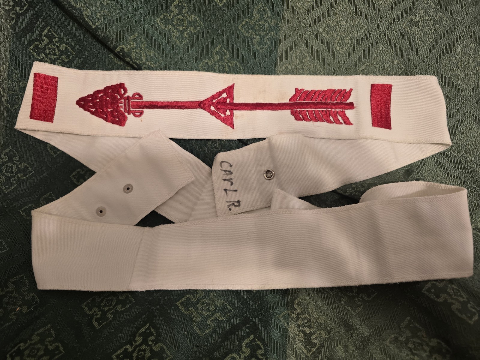 BSA order of arrow vigil honor sash Embroidery 54” Length Boy Scouts OA
