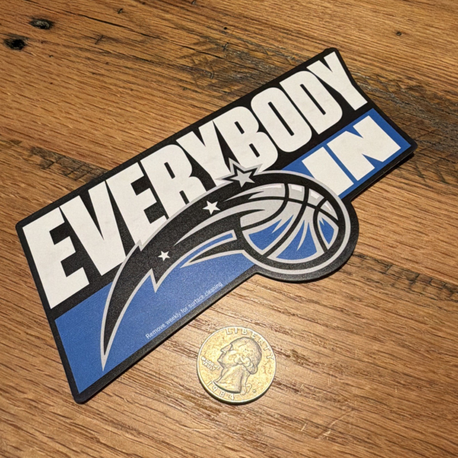 Orlando Magic Everybody In NBA Magnet Official 2024 7.5”  Car or Refrigerator  