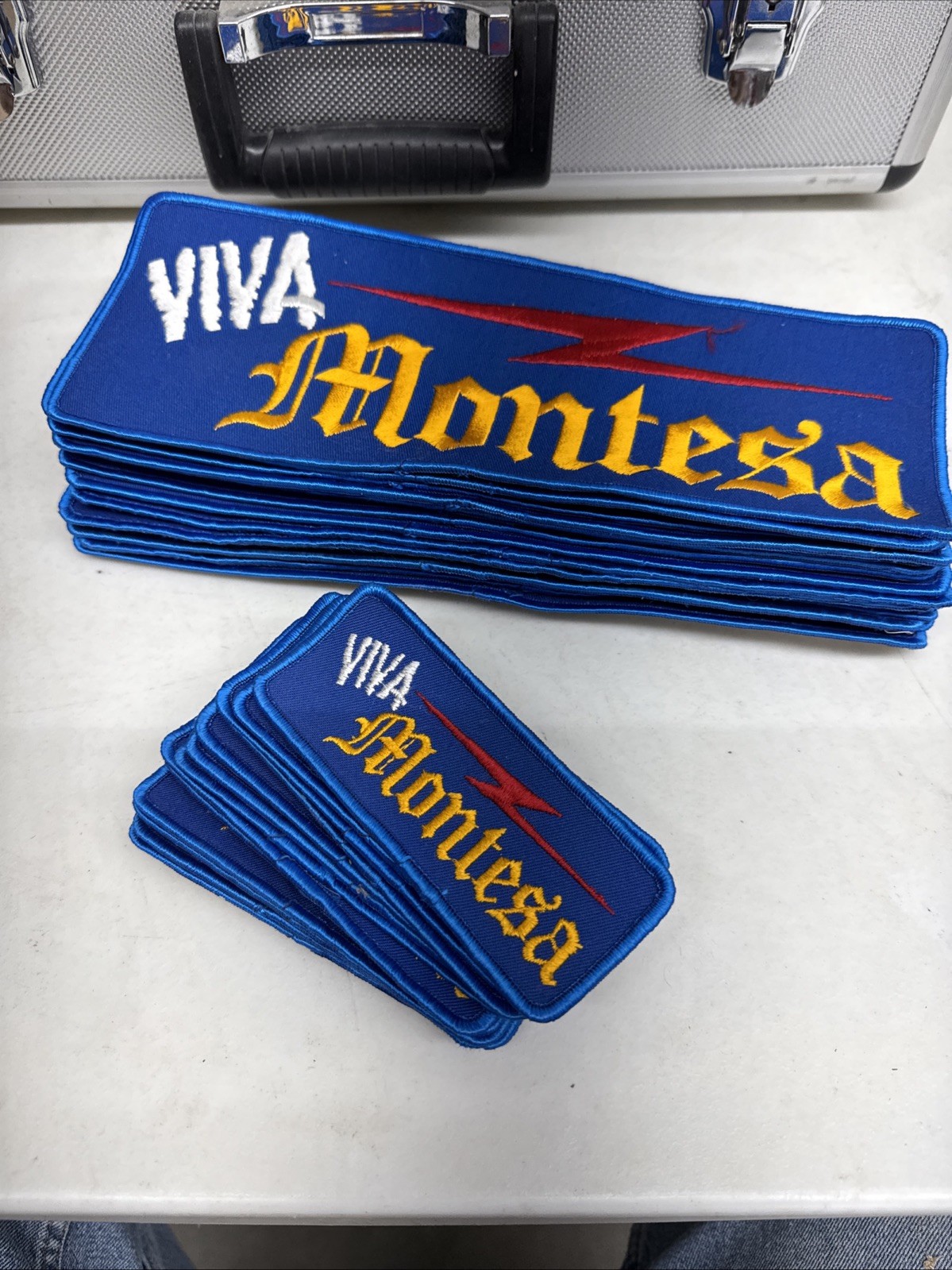                  Lot of 29.  N.O.S. Vintage  Viva Montesa motorcycle patches
