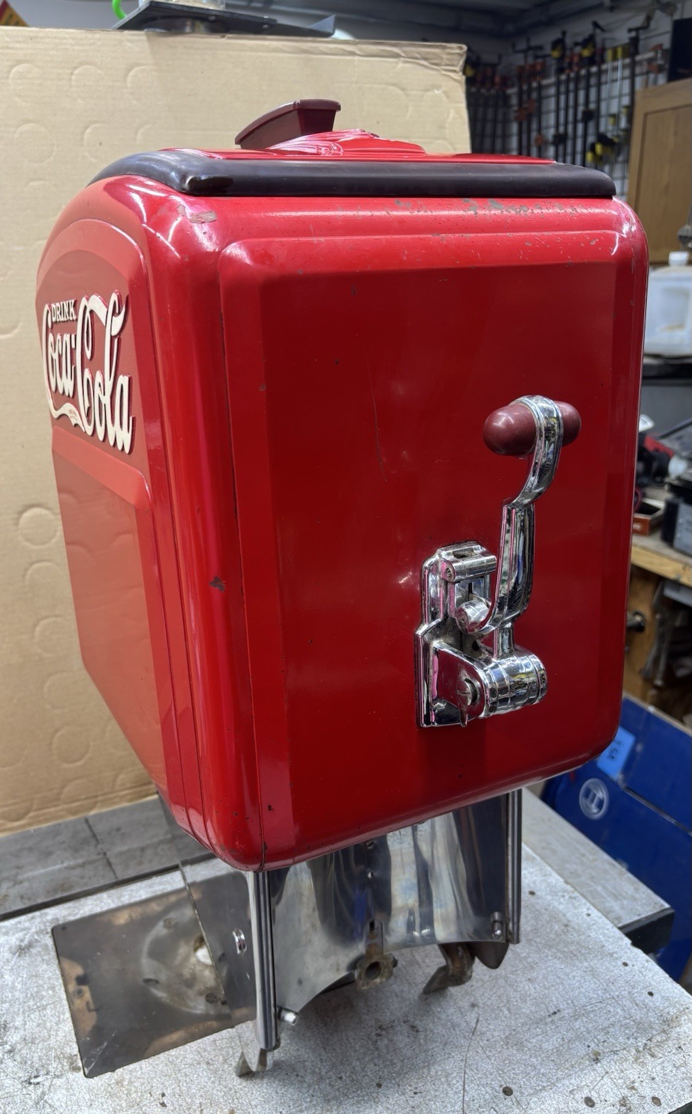 Vintage Original 1940s/1950s Coca-Cola Soda Fountain Countertop Dispenser Dole C