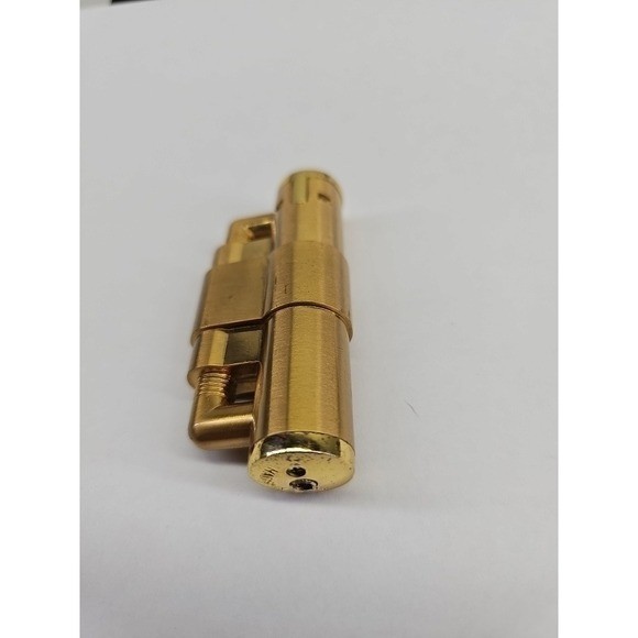 Rare Hadson Vintage Pocket Lighter parts OS Gold Good Industrial Steampunk