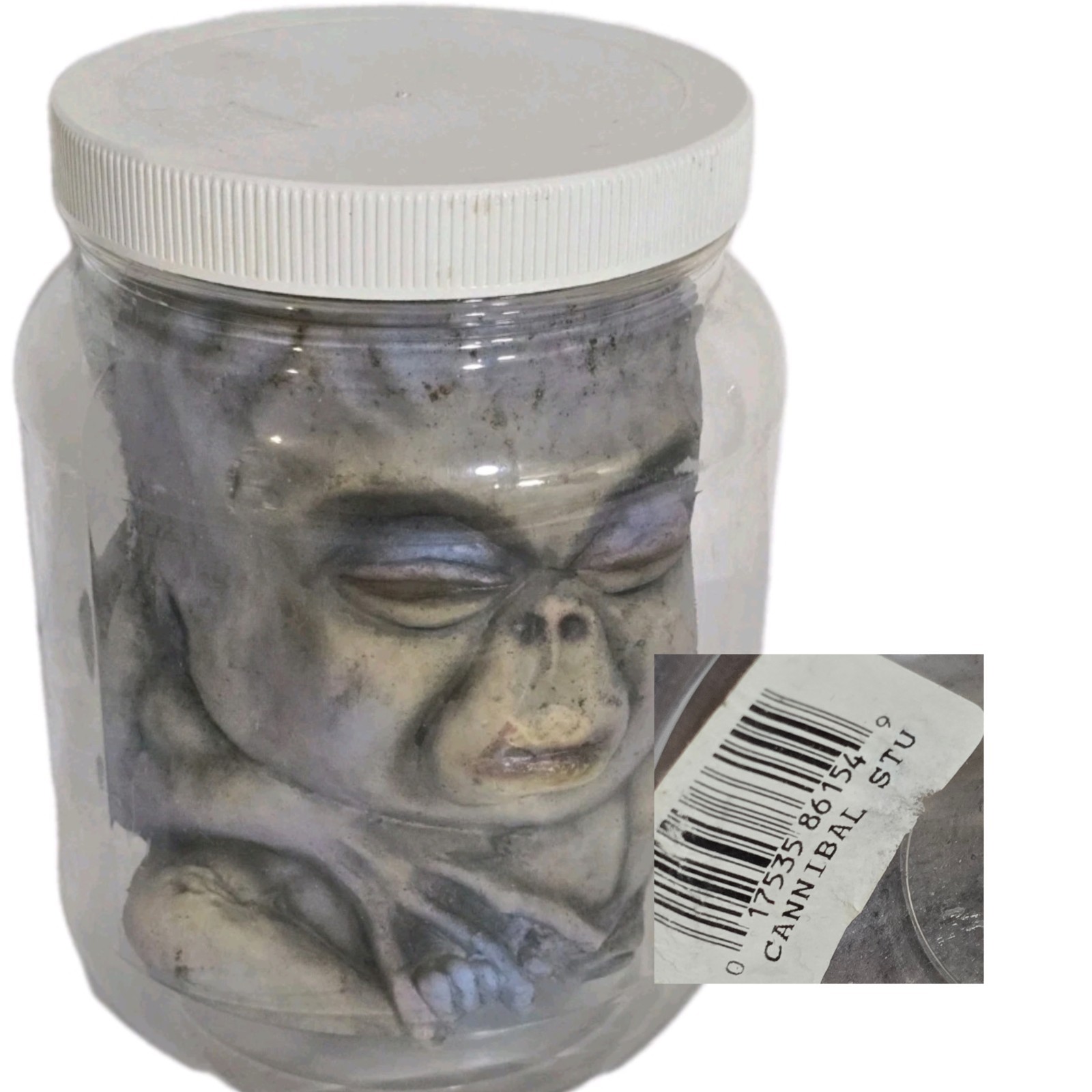 vintage 90s Alien baby fetus specimen Cannibal Stu Co Don Post latex Halloween