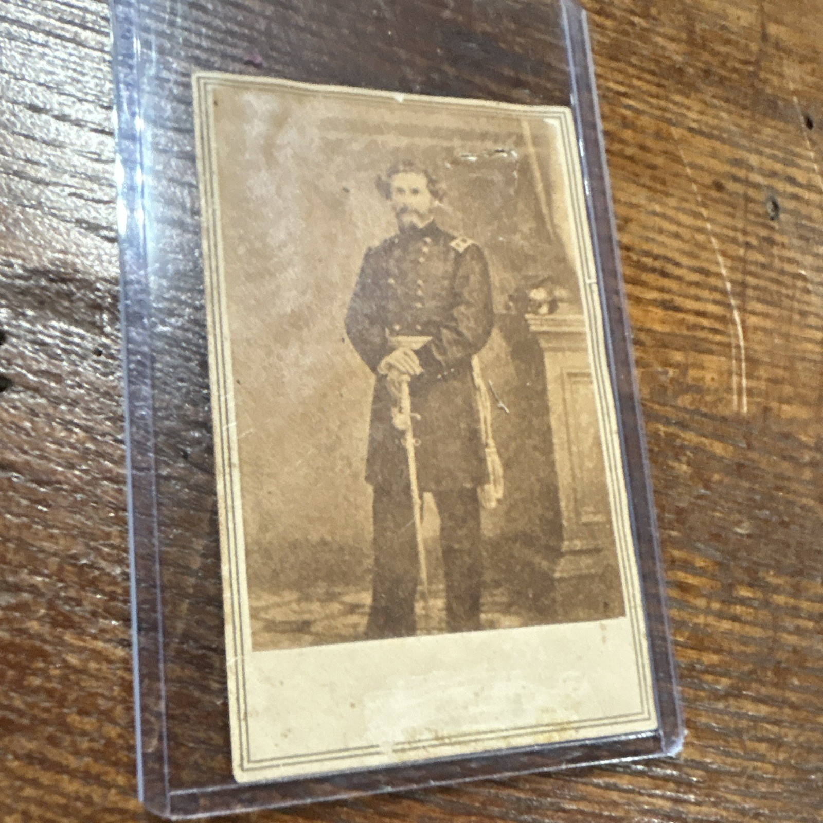Antique Civil War CDV Major General John C. Fremont Photograph
