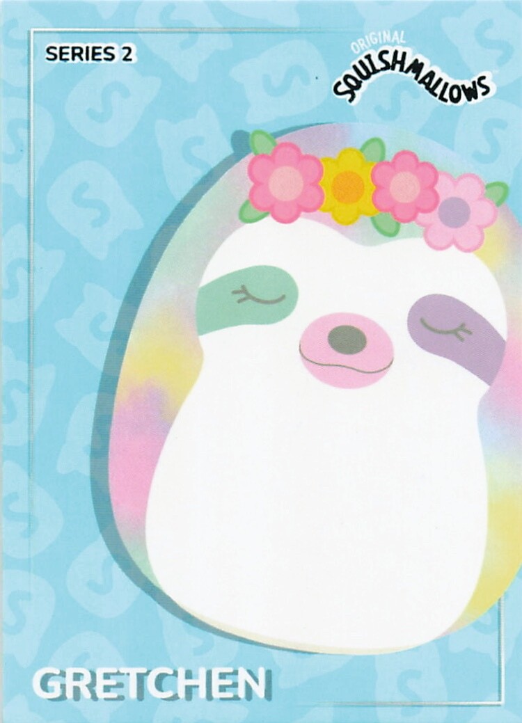 2025 Panini Squishmallows Series 2 Gretchen #43 2025 Panini Squishmallows Series 2 Gretchen #43