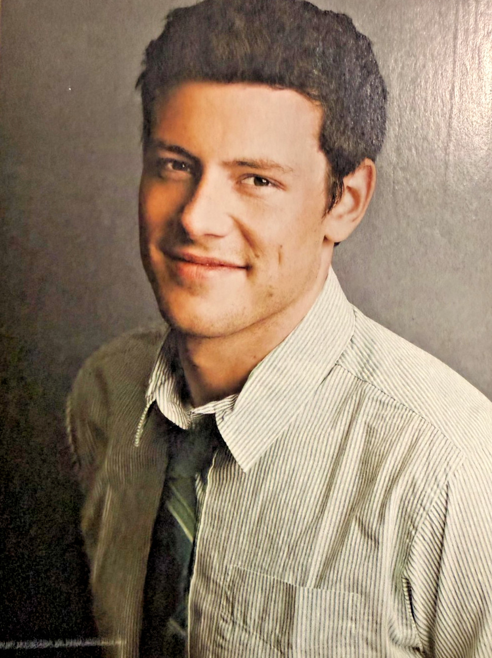 2013 Glee Star Cory Monteith Illustrated