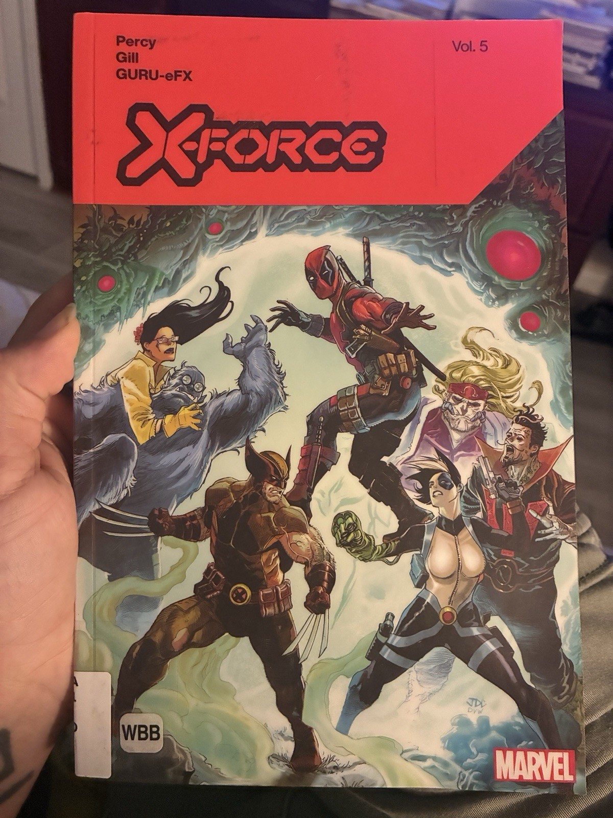 X-Force by Benjamin Percy Vol. 5 TPB (2022) | VERY RARE | New | Unread | NM