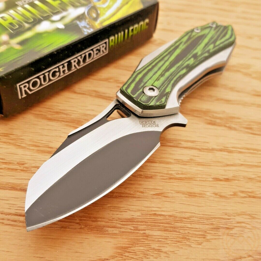Rough Ryder Bullfrog Linerlock Folding Knife 2.38