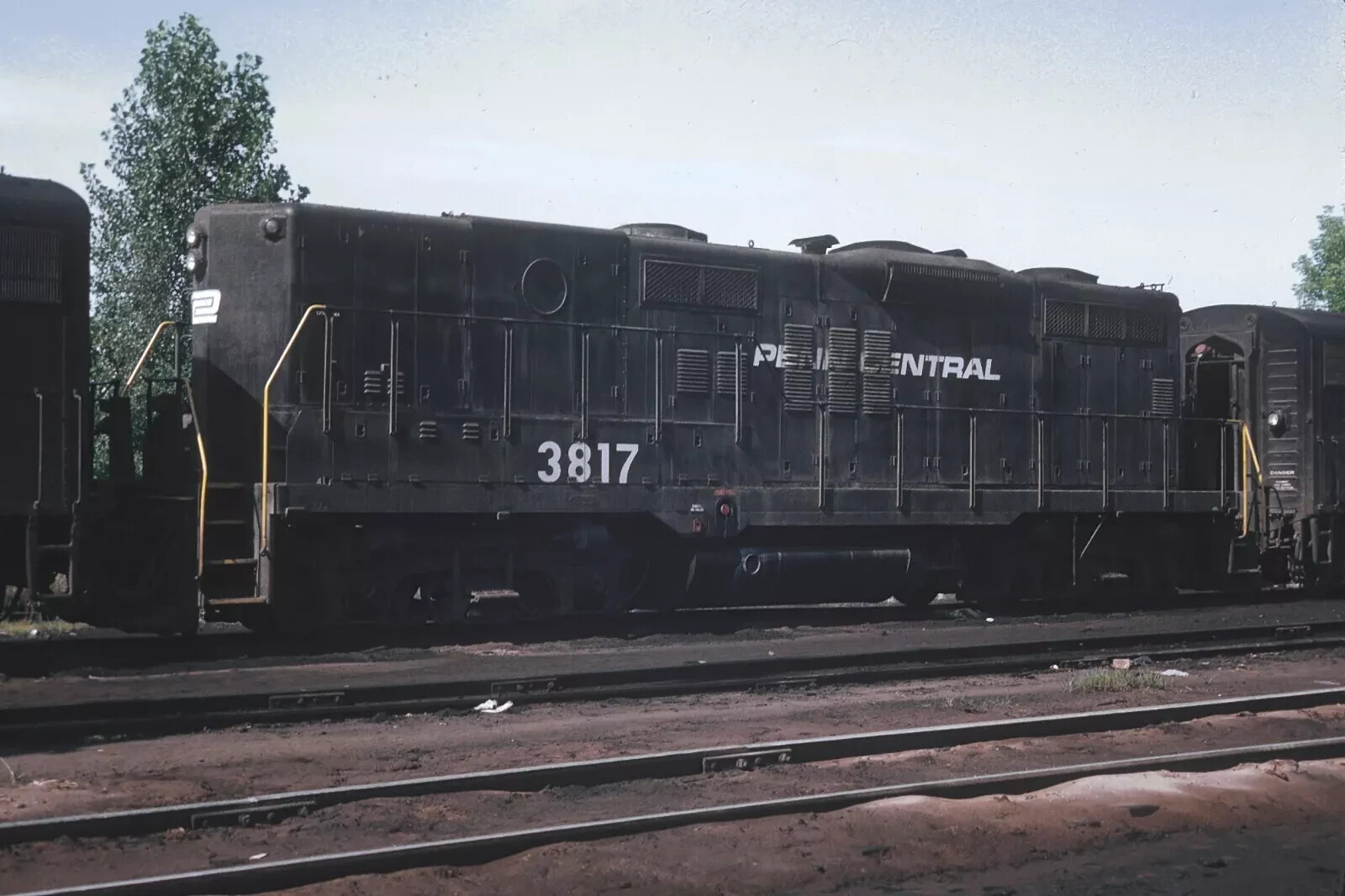 PC Penn Central GP9B 3817 in August 1970 8 x 10 Photo
