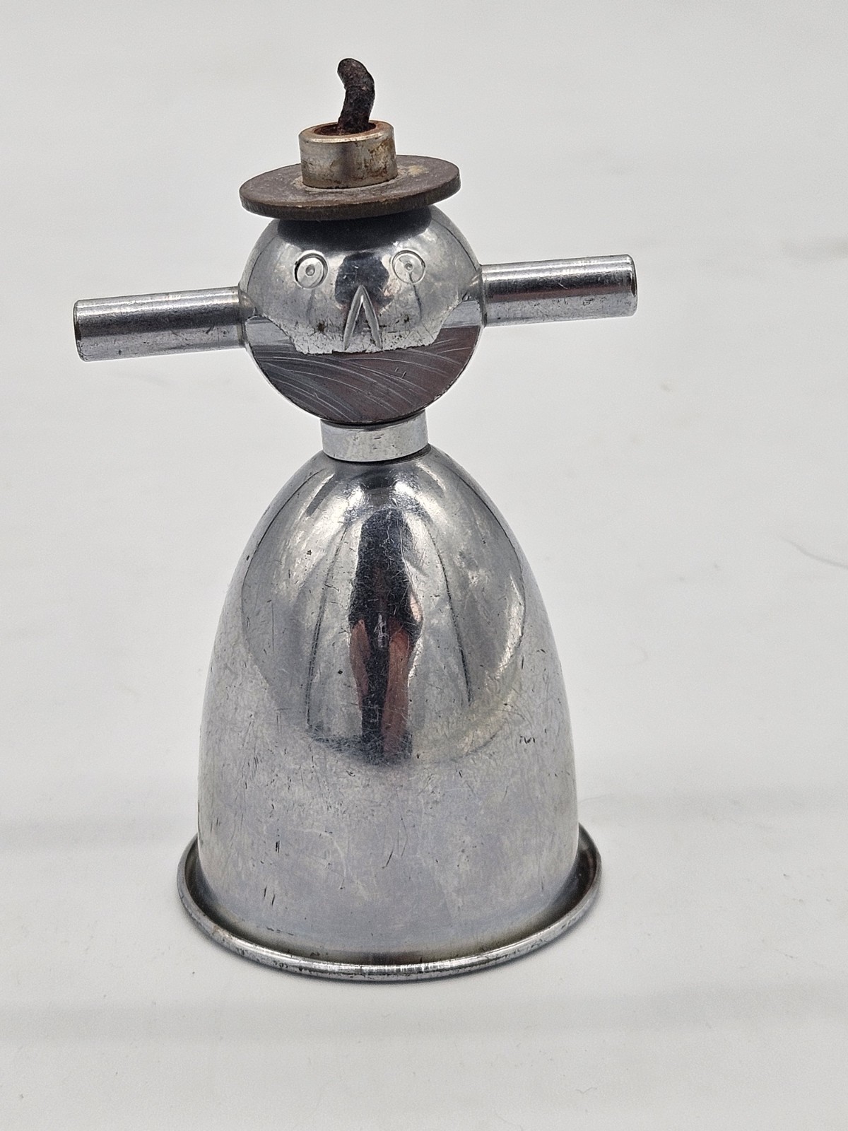 1930's Art Deco Chrome Snowman Multi Bar Tool Bottle Opener Corkscrew Broken