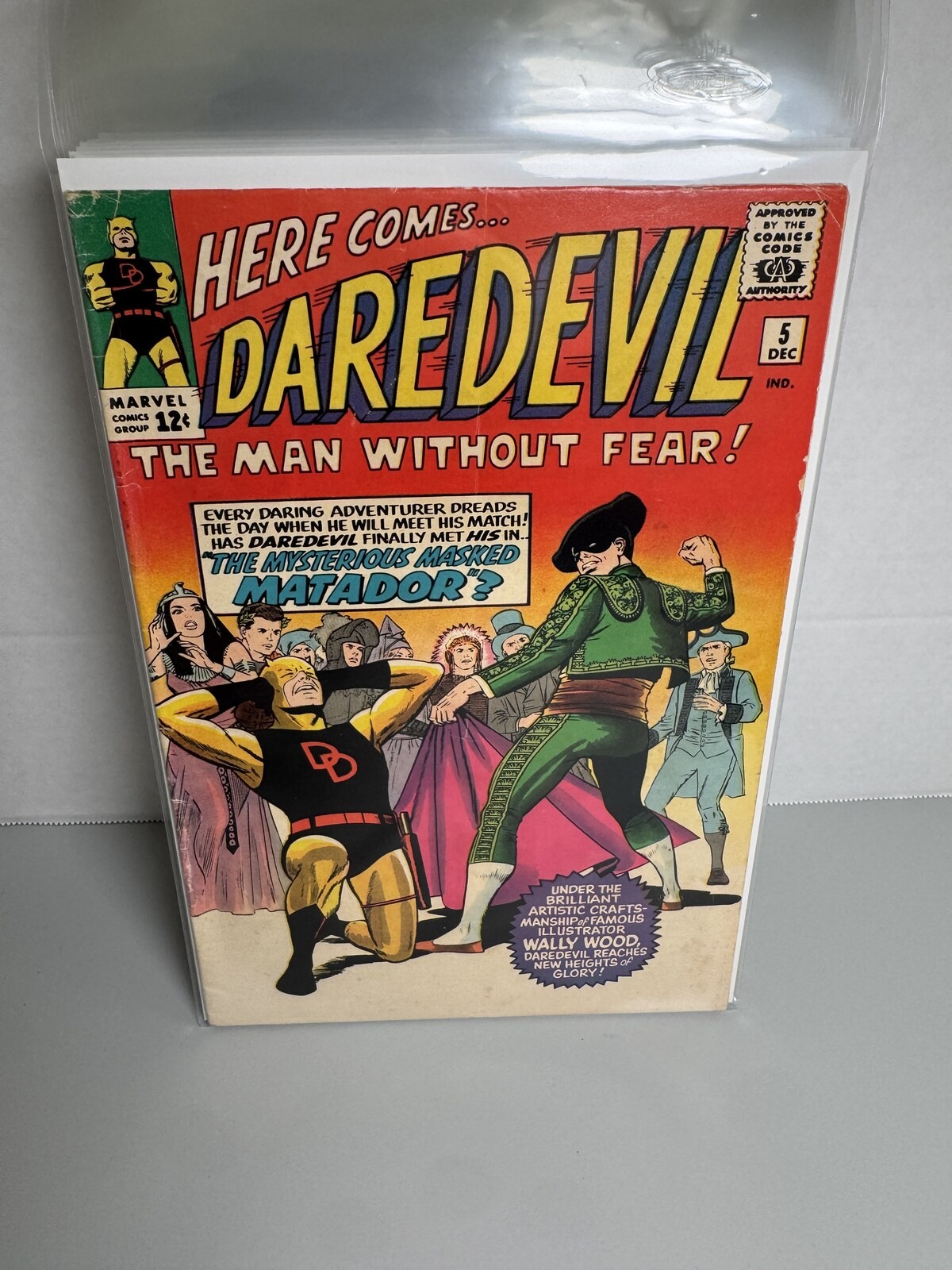 Daredevil #5 Marvel 1964 1st appearance of the Matador Silver Age Very Good