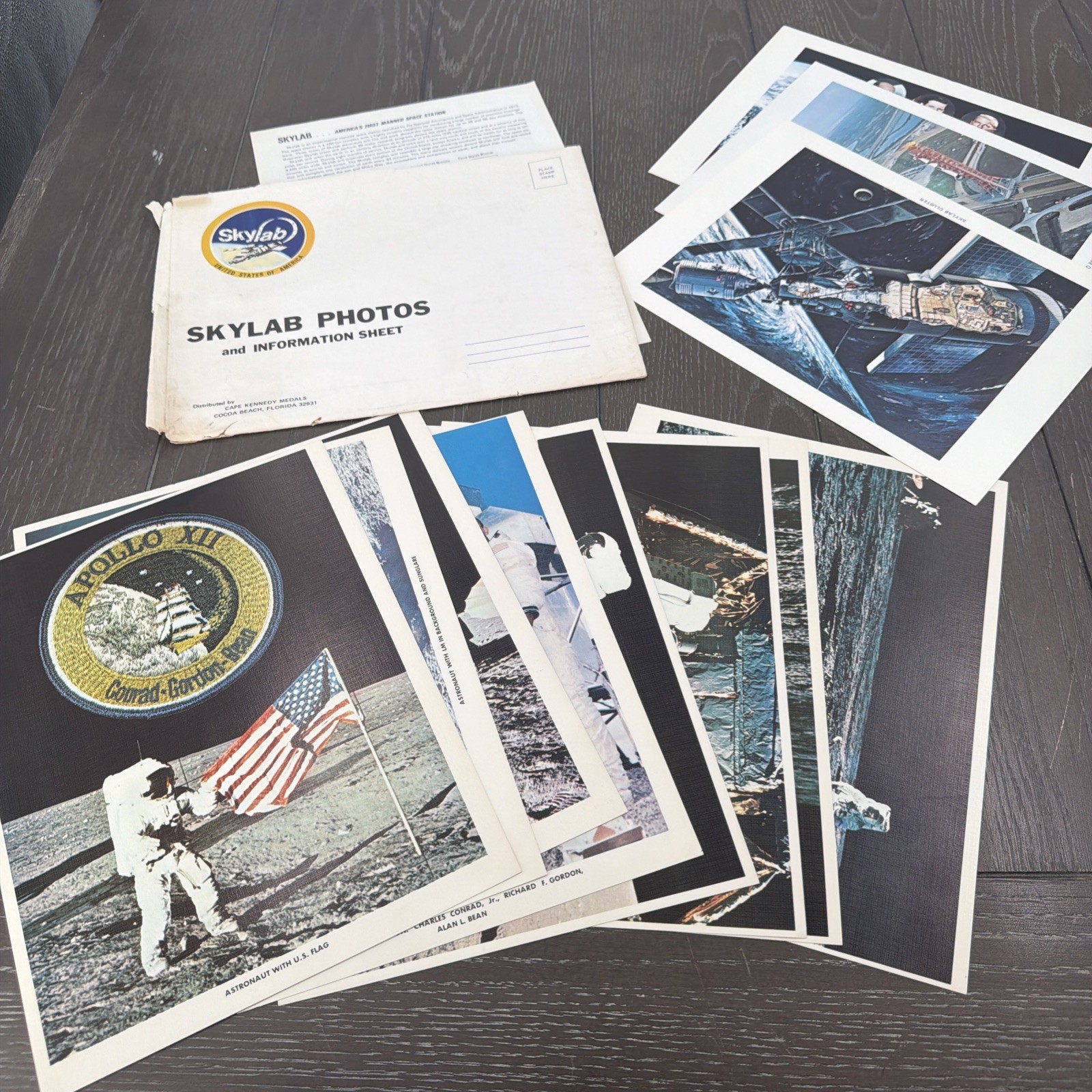 Apollo 12 (8) & Skylab (4) 8.5”x 11” Official Photo’s Apollo 12 (8) & Skylab (4) 8.5”x 11” Official Photo’s