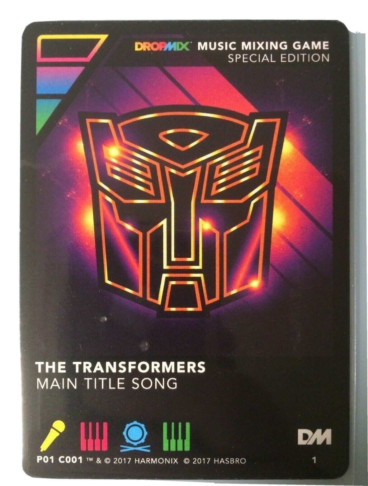 DropMix - Transformers Promo Card - NEW Main Title Song DropMix - Transformers Promo Card - NEW Main Title Song