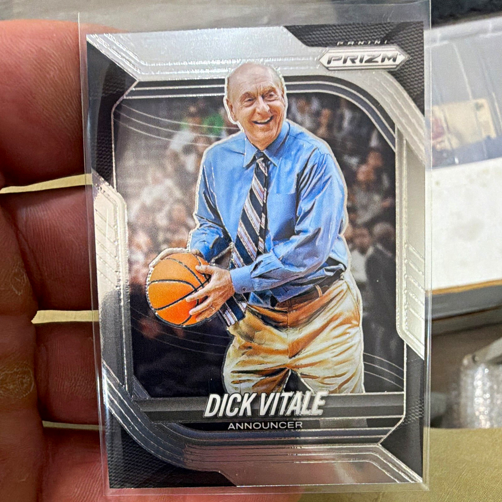 Panini 2025-26 Prizm Basketball Dick Vitale Announcer #133 Base Non-Sport
