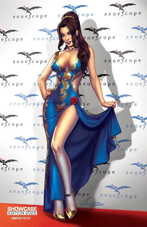 GRIMM FAIRY TALES #99 V2 - Belle SHOWCASE - Elias Chatzoudis - ZENESCOPE * LE 21